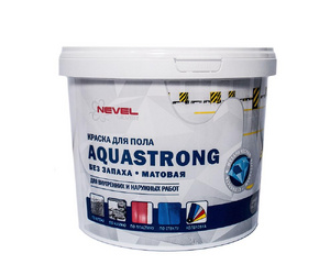 Краска для пола Aquastrong 6 кг цвет серый